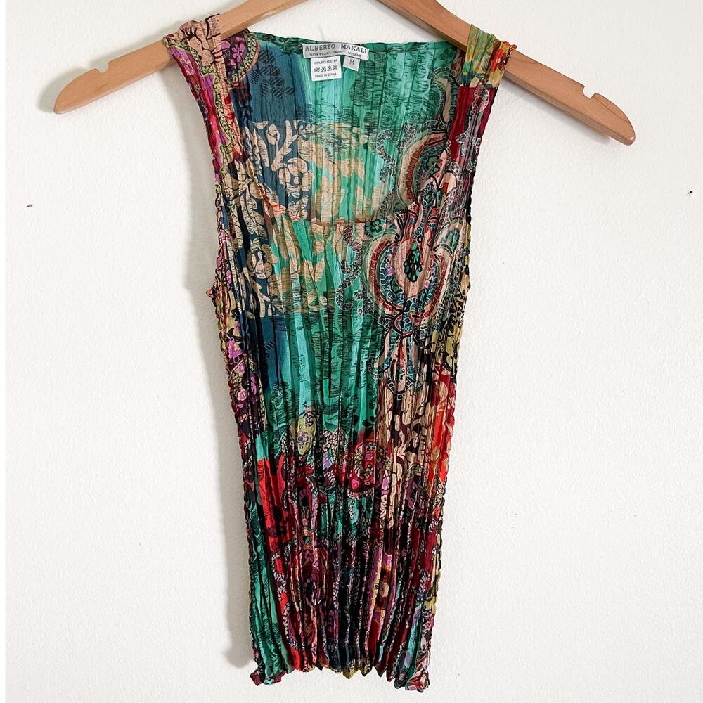 Vintage Alberto Mikali Crinkle Tank M